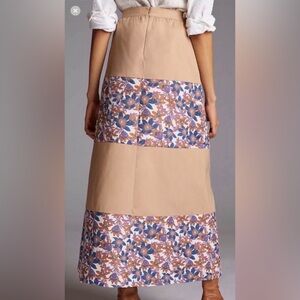 Sachin and Babi Jacquard Tiered Maxi Skirt NWOT Size 0